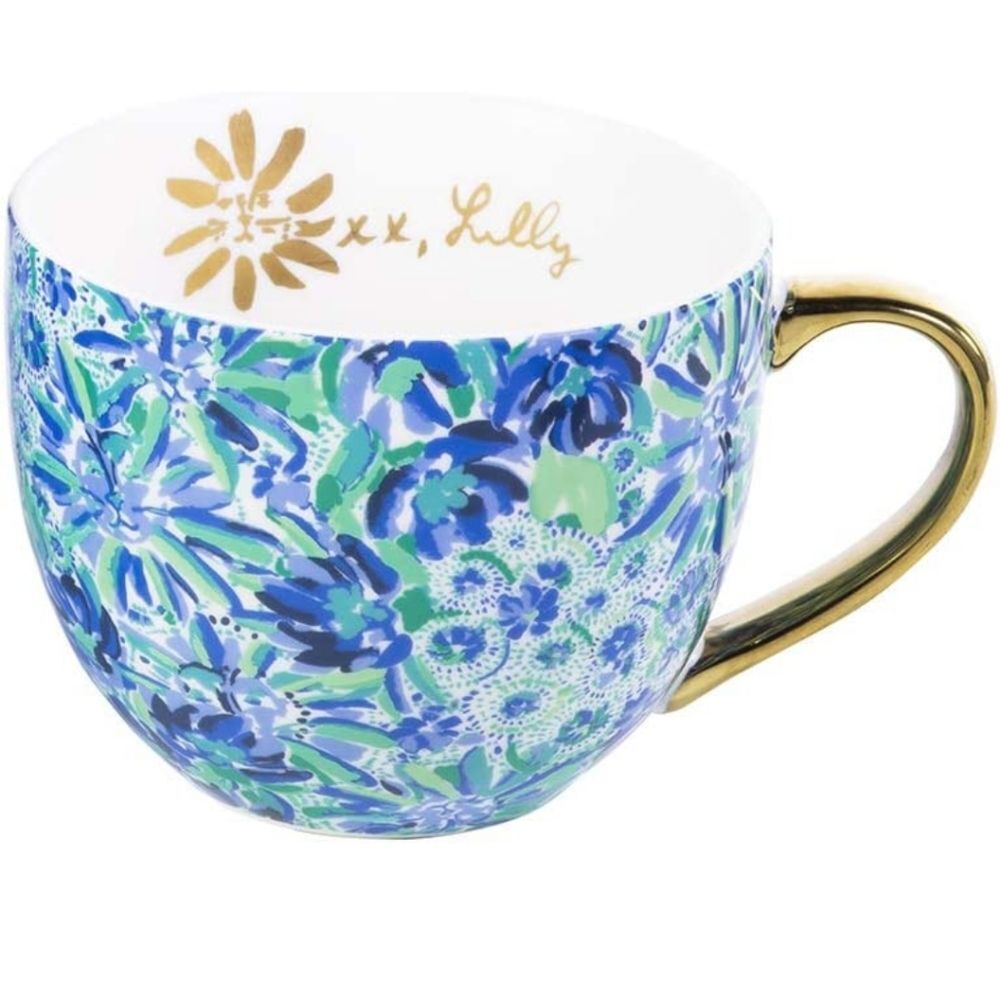 Lilly Pulitzer High Maintenance coffee cup (mug only, no box)